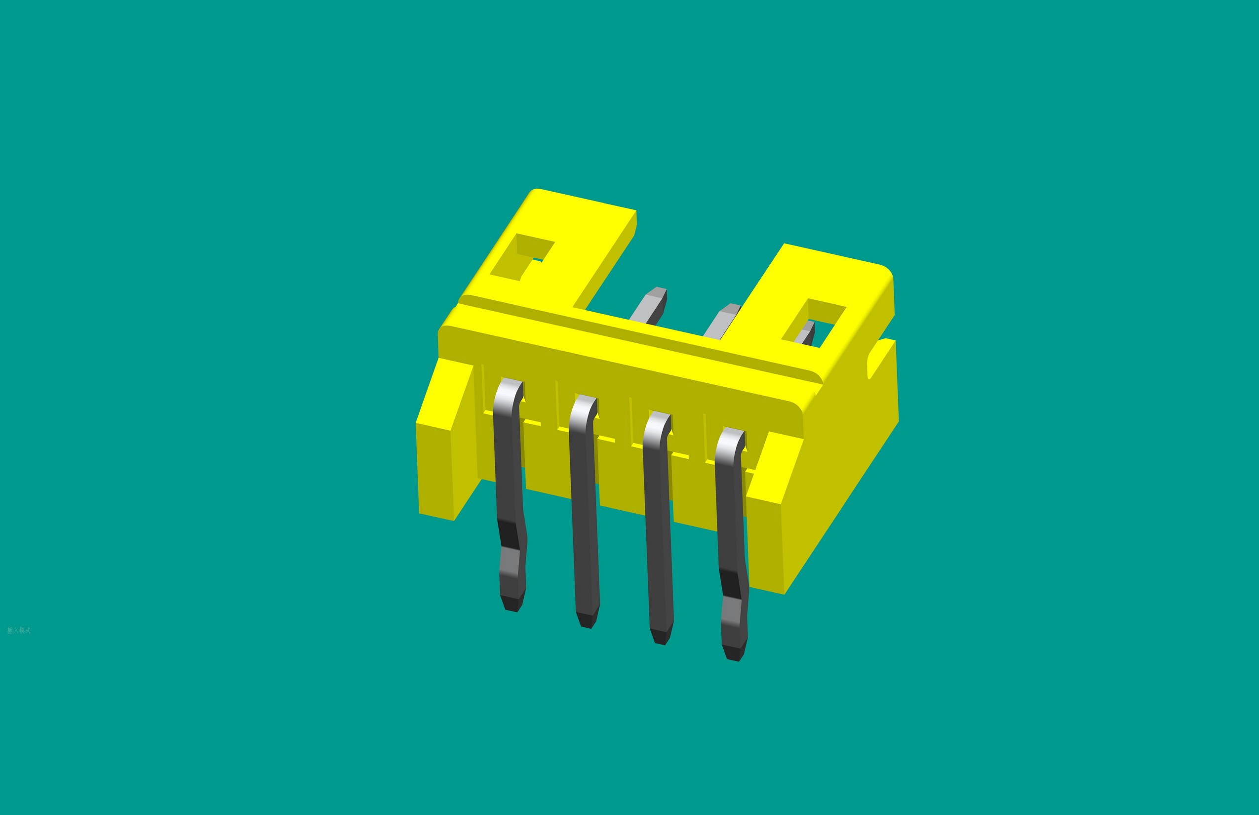 PH-4QA（有保護腳）黃色，普通PA66