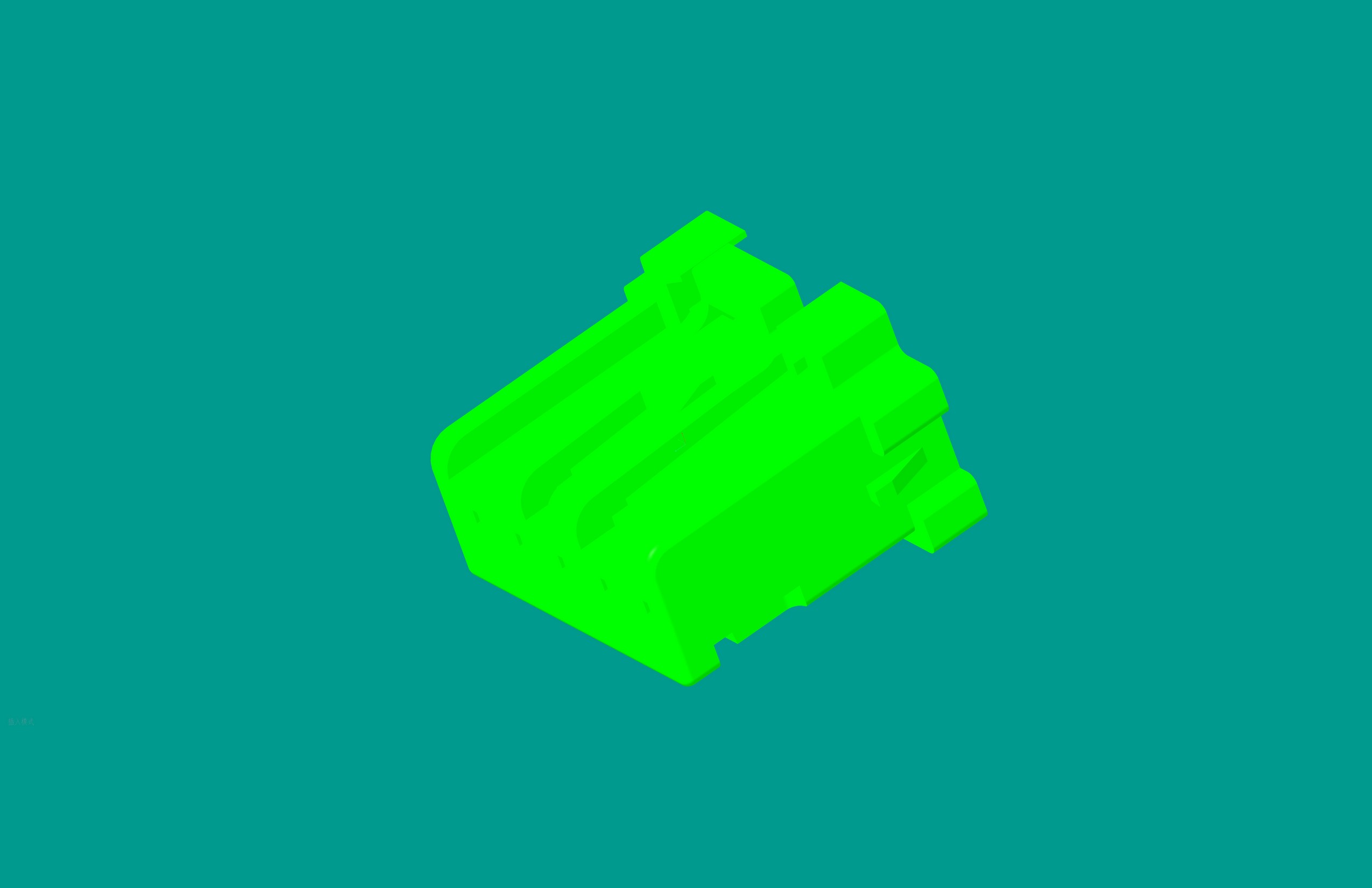 2.0間距，PNIRP-05V-S綠色