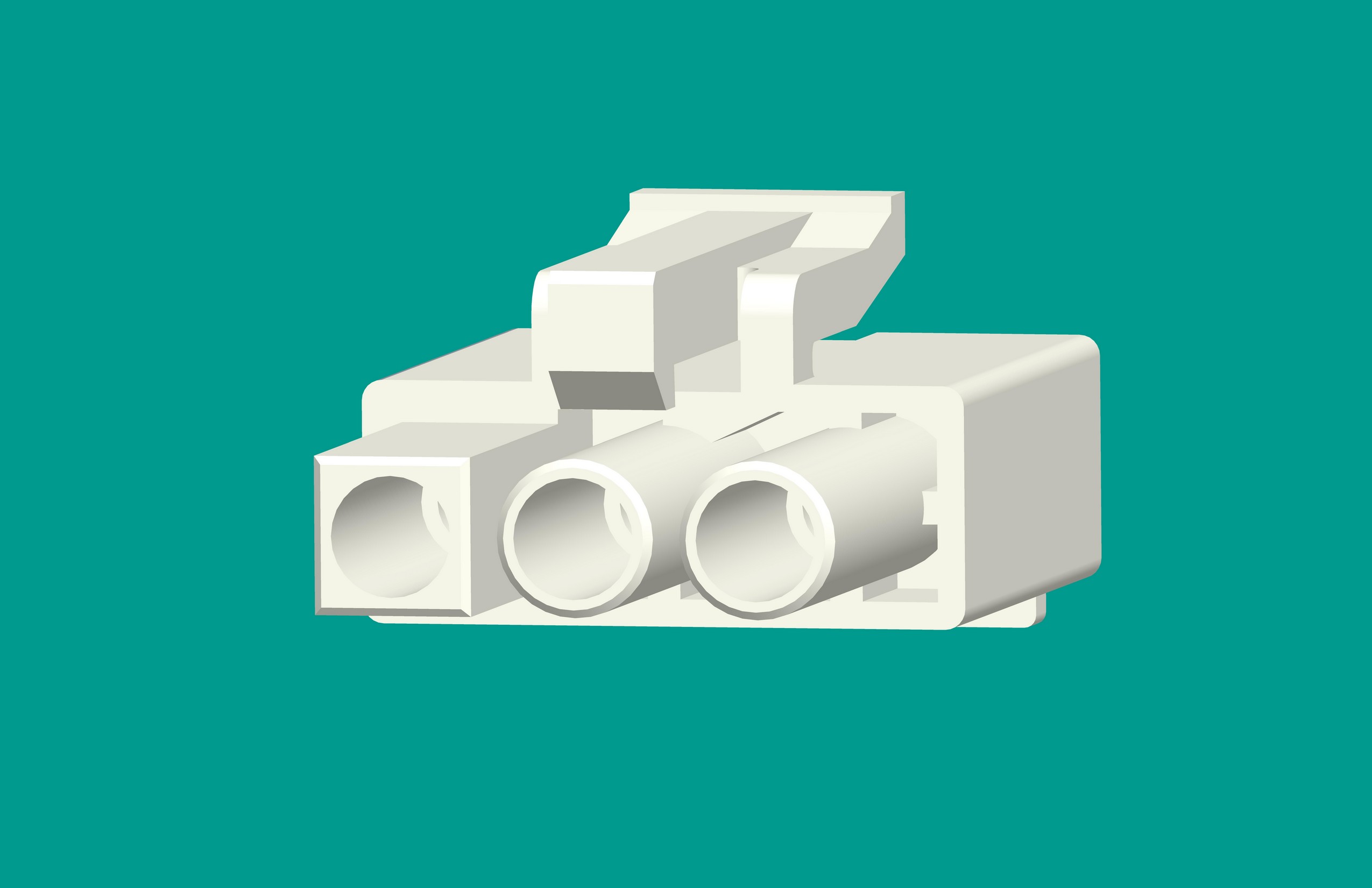 EL-3Y白色普通PA66